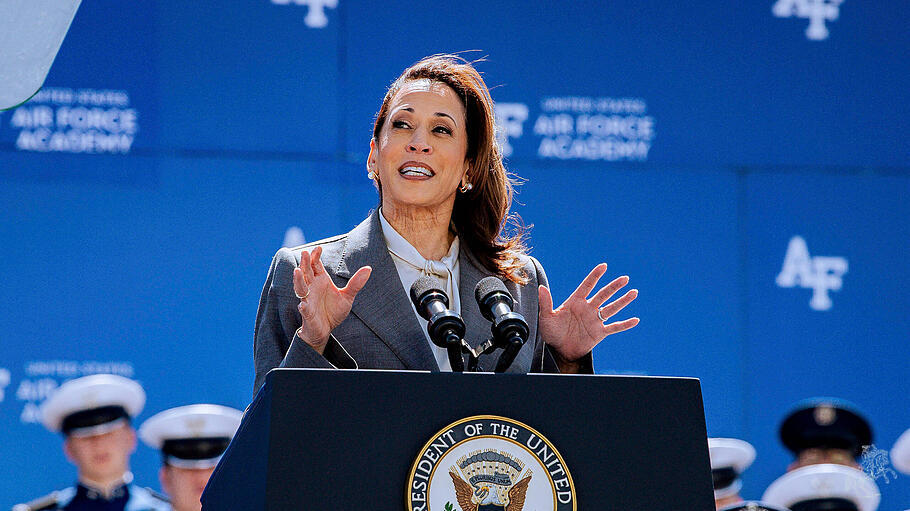 Derzeit noch US-Vizepräsidentin, bald schon die nächste Präsidentin? Kamala Harris