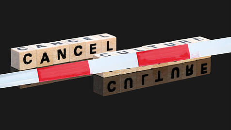 Symbolbild zur Debatte um die sogenannte Cancel Culture.