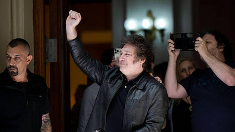 Javier Milei wird neuer Präsident Argentiniens