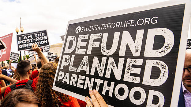 Pro-Life-Demonstration vor dem U.S. Supreme Court