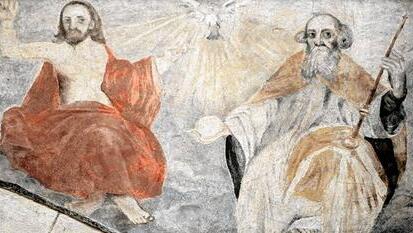 Darstellung der Dreifaltigkeit im Limburger Dom St. Georg