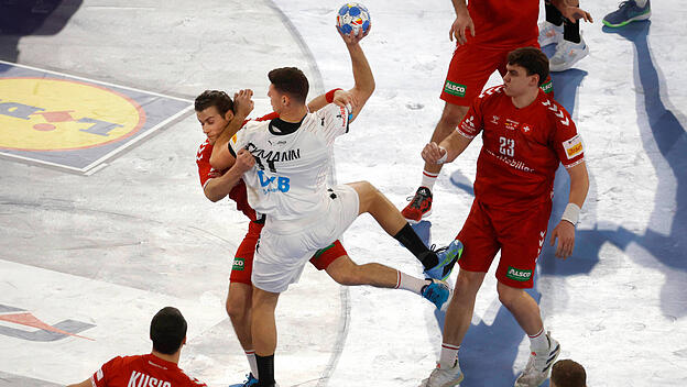 Handball, EHF-Europameisterschaft der Männer Eröffnungsspieltag am 10.01.2024 in der Merkur Spiel - Arena in Düsseldorf