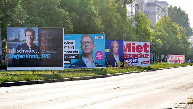 Berlin Wahlplakate
