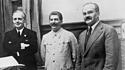 Ribbentrop, Stalin und Molotov