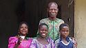 Matthew Ivom  und seineFamilie