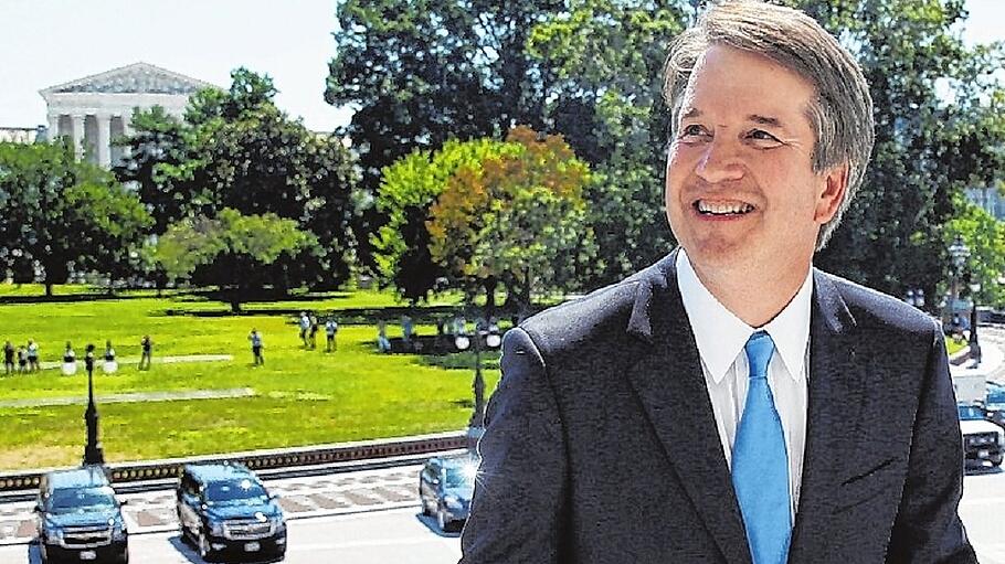 U.S. Supreme Court nominee Kavanaugh arrives for meetings on Capitol Hill in Washington