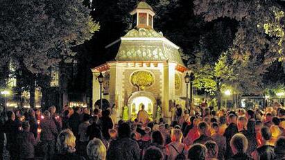 Wallfahrtsort Kevelaer: Hauptanziehungspunkt ist die Gnadenkapelle.