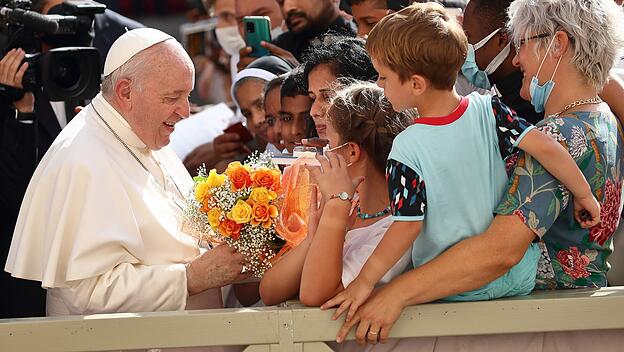 Wöchentliche Generalaudienz des Papstes