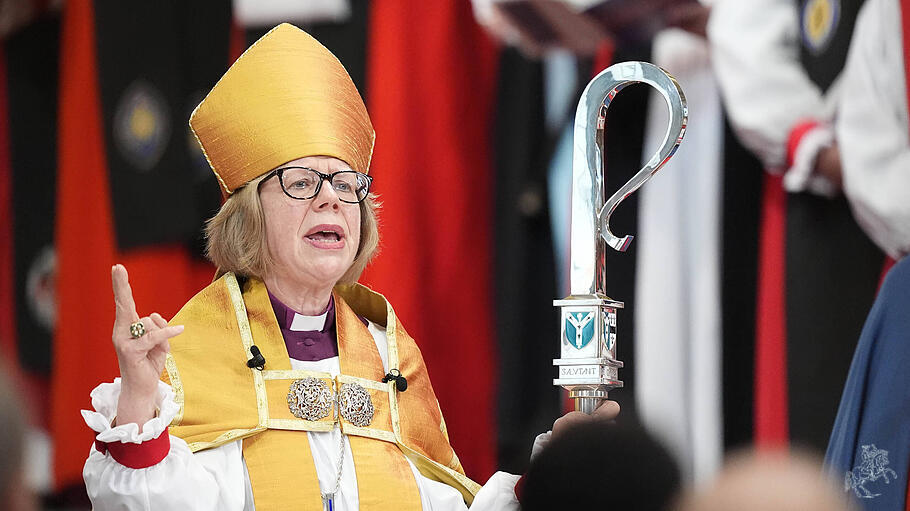 Die neue anglikanische Erzbisch&ouml;fin von Canterbury, Sarah Mullally