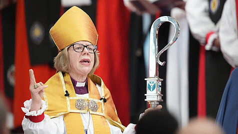 Die neue anglikanische Erzbisch&ouml;fin von Canterbury, Sarah Mullally