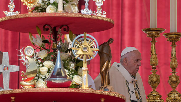 Heiligsprechungen auf dem Petersplatz durch Papst Franziskus