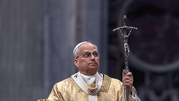 Papst Leo XIV. am 31.05.
