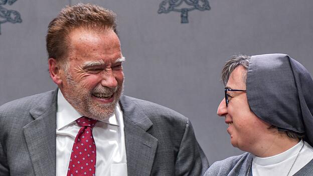 Arnold Schwarzenegger und Schwester Alessandra Smerilli