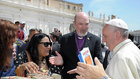 Schirrmacher im Gespräch mit Papst und Menschenrechtsanwältin