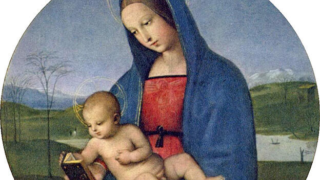 Maria mit Kind - Raphael