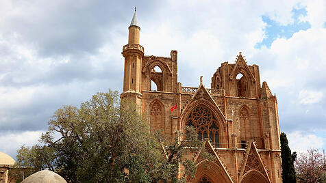 Lala-Mustafa-Pascha-Moschee in der Altstadt von Magusa