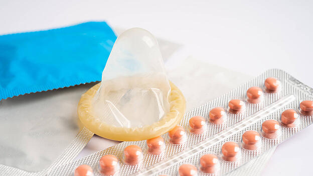 Empfängnisverhütung: Antibabypillen und Kondome
