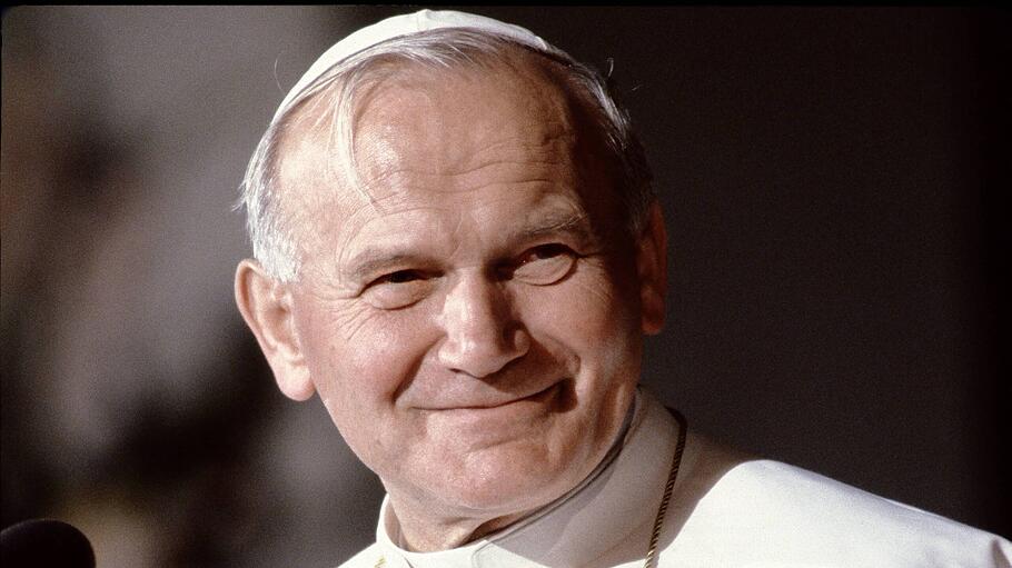 Papst Johannes Paul II. zu Besuch in München