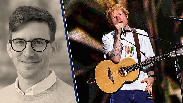 Der britische Pop-Sänger Ed-Sheeran
