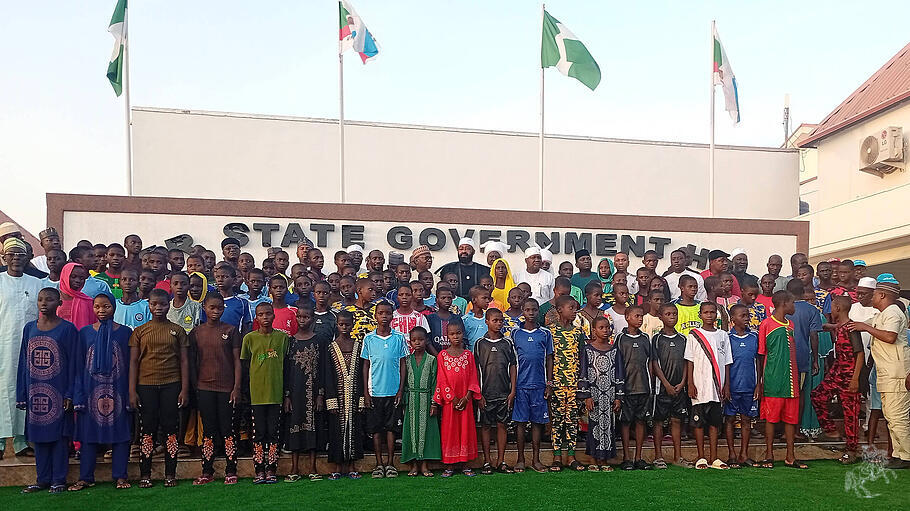 100 gerettete Kinder