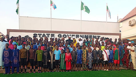 100 gerettete Kinder