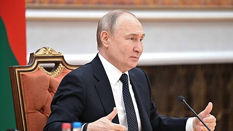 Putin zu Besuch in Belarus