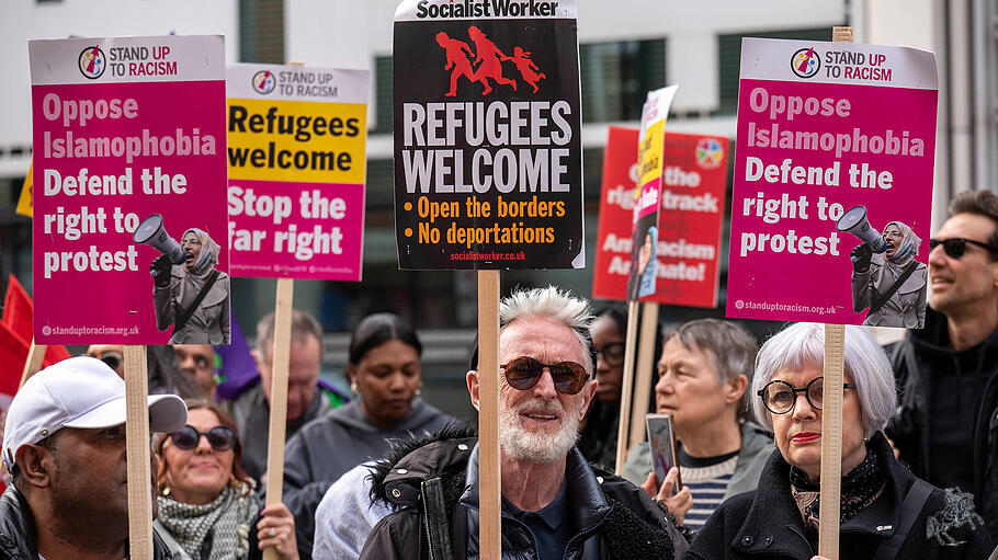 Demonstration gegen Islamophobie