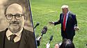 US-Pr&auml;sident Donald Trump spricht mit Journalisten