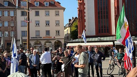 Kundgebung W&uuml;rzburg