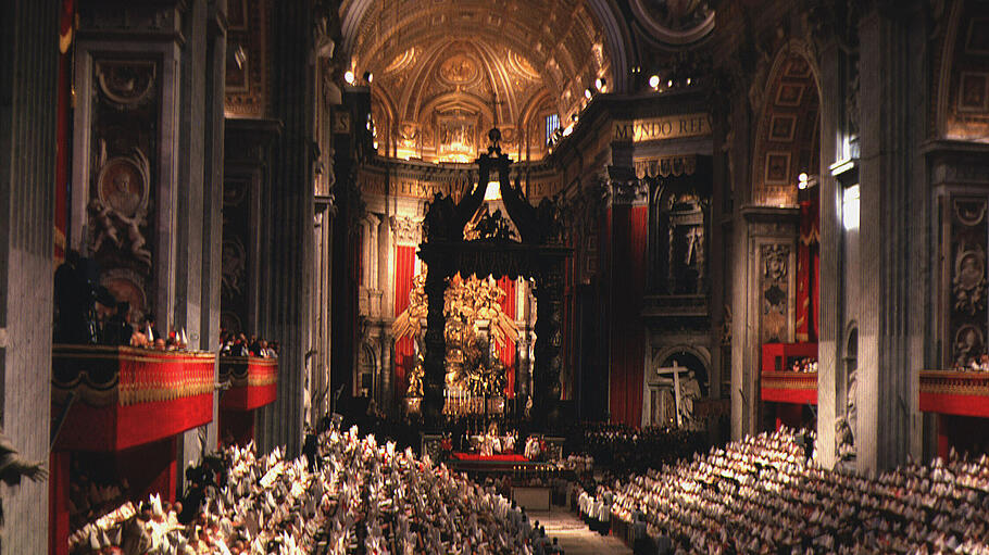 Große Begeisterung begleitete das das Zweite Vatikanische Konzils