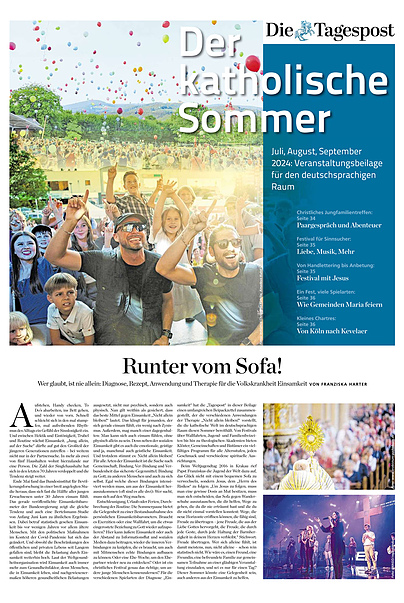 Der katholische  Sommer- Veranstalungsbeilage