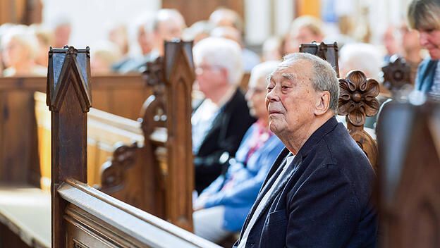 Günther Uecker im Schweriner Dom