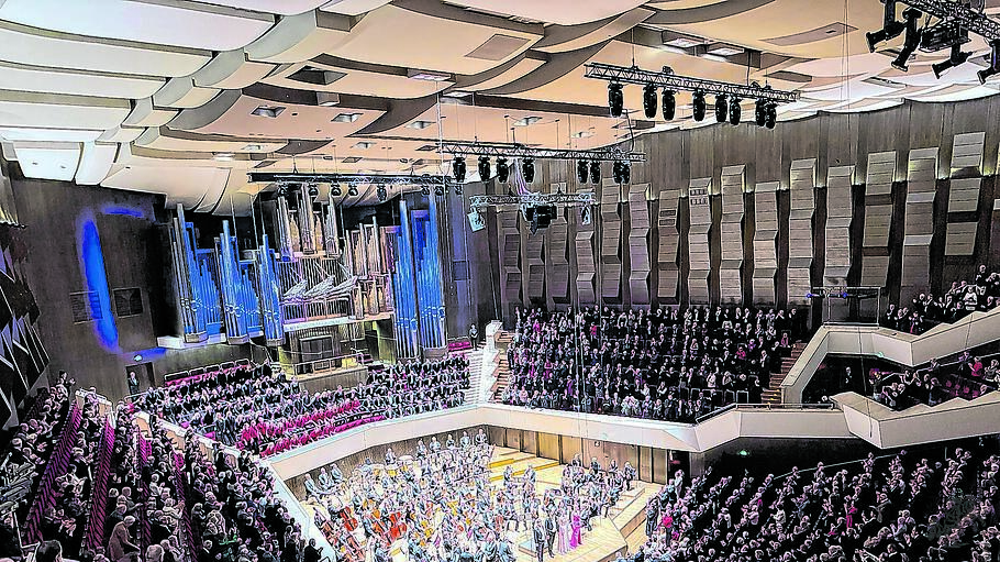Gewandhausorchester Leipzig: Hier wird neben dem klassischen Repertoire auch Neue Musik gepflegt.