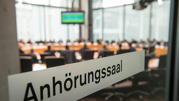 Anhörungssaal im Paul-Loebe-Haus