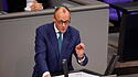 Unionsfraktionschef Friedrich Merz (CDU/CSU), Deutschland, Berlin, Reichstag, Regierungserklärung zum Europäischen Rat d