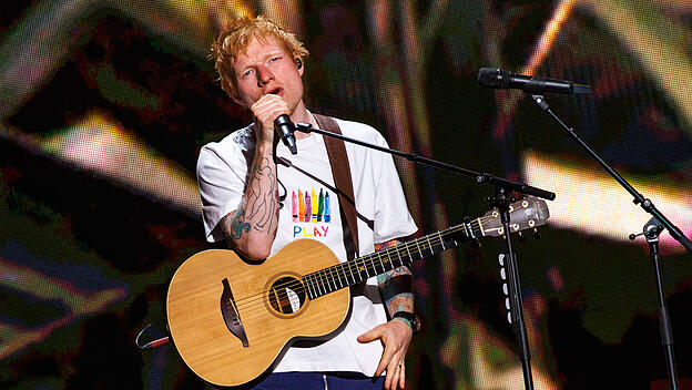 Der britische Pop-Sänger Ed-Sheeran