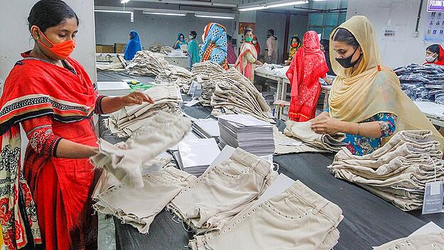 Modeproduktion in Bangladesch