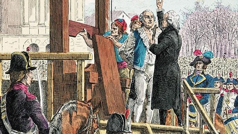 Ludwig XVI. kurz vor seiner Hinrichtung 1793.