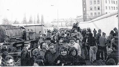 Und "drüben" angekommen: Für Bewohner der DDR eine völlig neue Erfahrung.