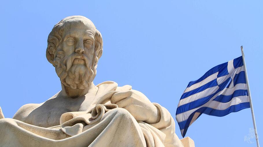 Athen, Platonstatue