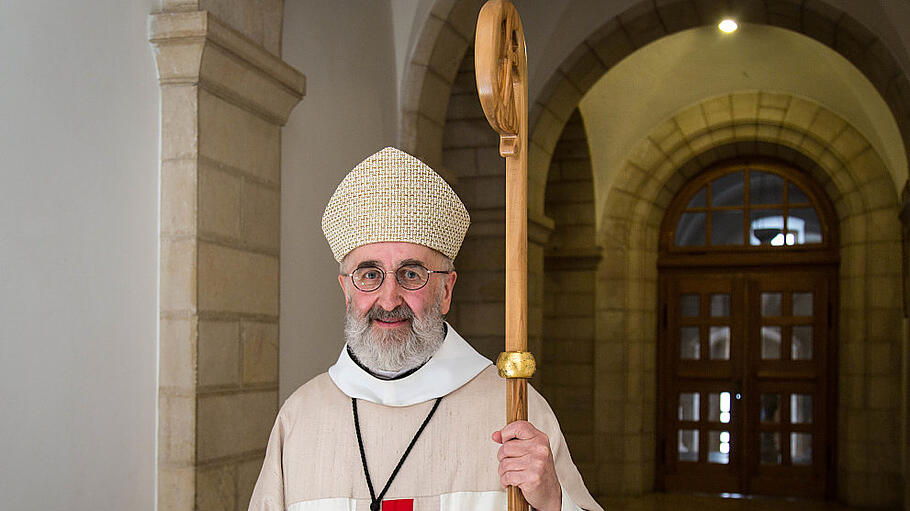 Bernhard Maria Alter, Abt der Benediktinerabtei Dormitio