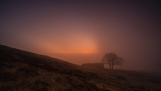 Moorlandschaft von Yorkshire