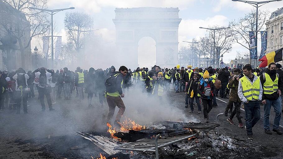 "Gelbwesten"-Proteste in Frankreich