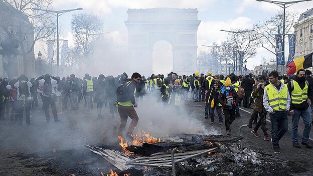 "Gelbwesten"-Proteste in Frankreich