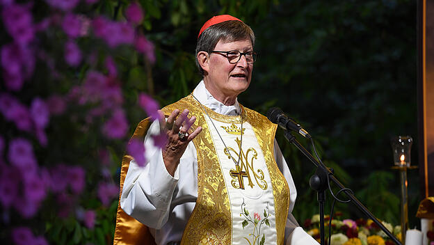 Kardinal Woelki  am Wallfahrtsort Maria Vesperbild