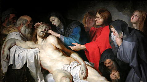 "Beweinung Christi" in der Rubens-Ausstellung in Paderborn