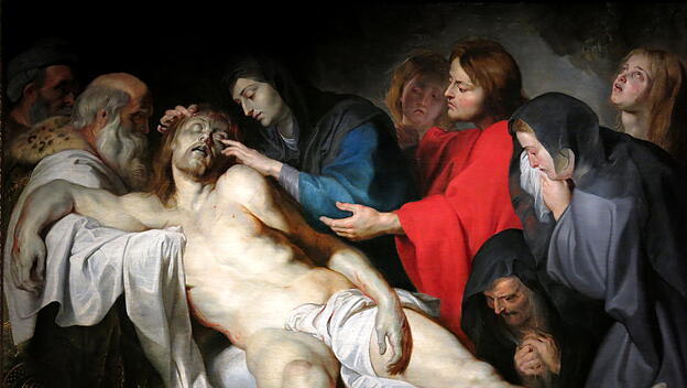 "Beweinung Christi" in der Rubens-Ausstellung in Paderborn