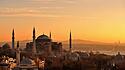 Blick auf die Hagia Sophia in Istanbul