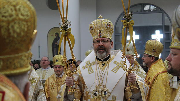 Swjatoslaw Schewtschuk,  Oberhaupt der griechisch-katholischen Kirche in der Ukraine