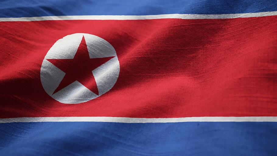 Flagge von Nordkorea